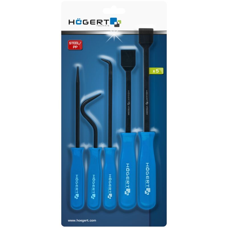 Hogert Technik 5 Piece Scraper Hook and Pick Set