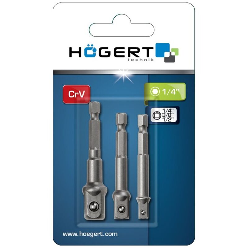 Hogert Technik Hex Socket Adaptors