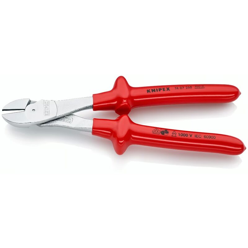 Knipex 7407250 Diagonal Cutters 250mm Insulated 1000V