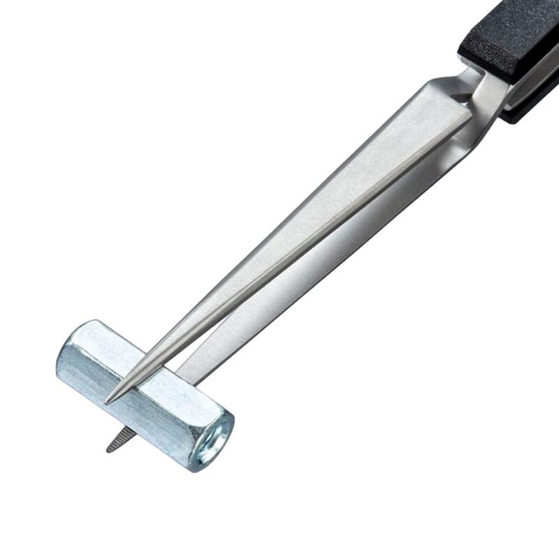 Knipex 929589 Crossover Tweezers Pointed Tips 160mm Plastic Grips