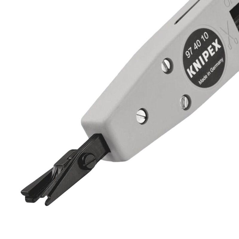 Knipex 974010 Punch Down Insertion Tool With Pulling Hook and Release Blade