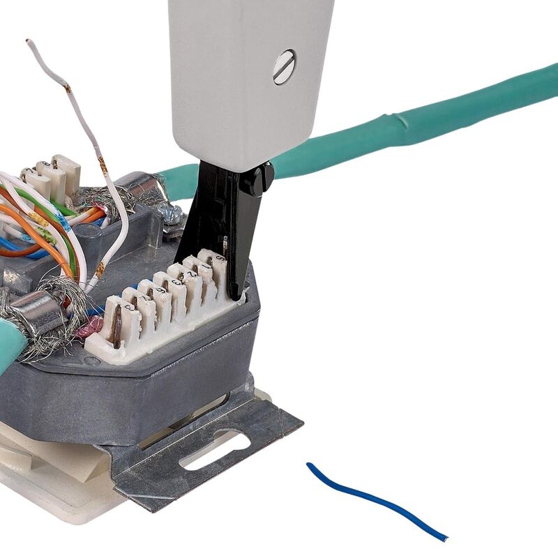 Knipex 974010 Punch Down Insertion Tool With Pulling Hook and Release Blade