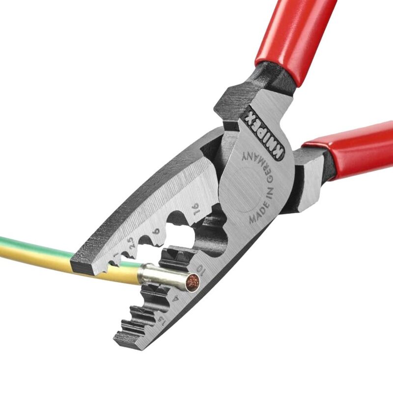Knipex 9771180 Crimping Pliers 180mm For End Sleeves and Ferrules