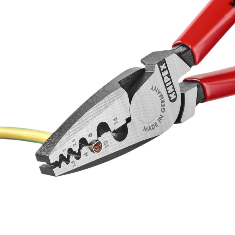 Knipex 9771180 Crimping Pliers 180mm For End Sleeves and Ferrules