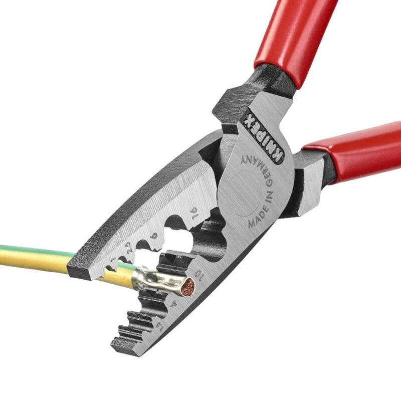 Knipex 9771180 Crimping Pliers 180mm For End Sleeves and Ferrules