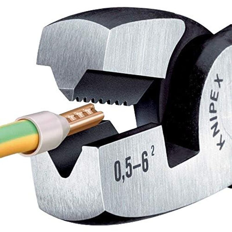 Knipex 9781180 Crimping Pliers 180mm For End Sleeves and Ferrules