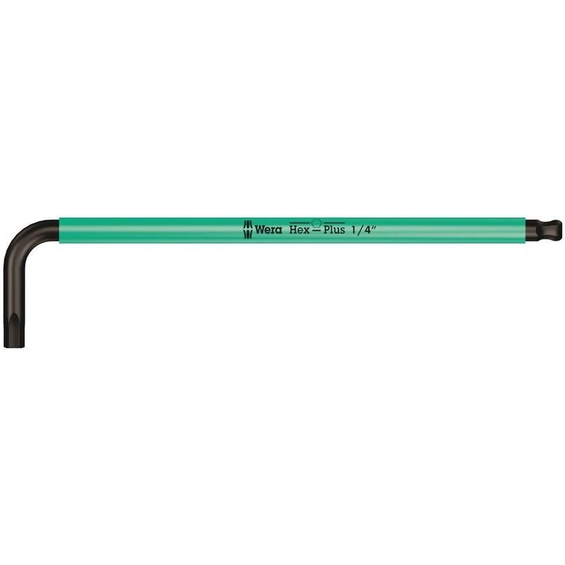 Wera Hex L Key 9 Piece Set Imperial Black Laser Steel 9509