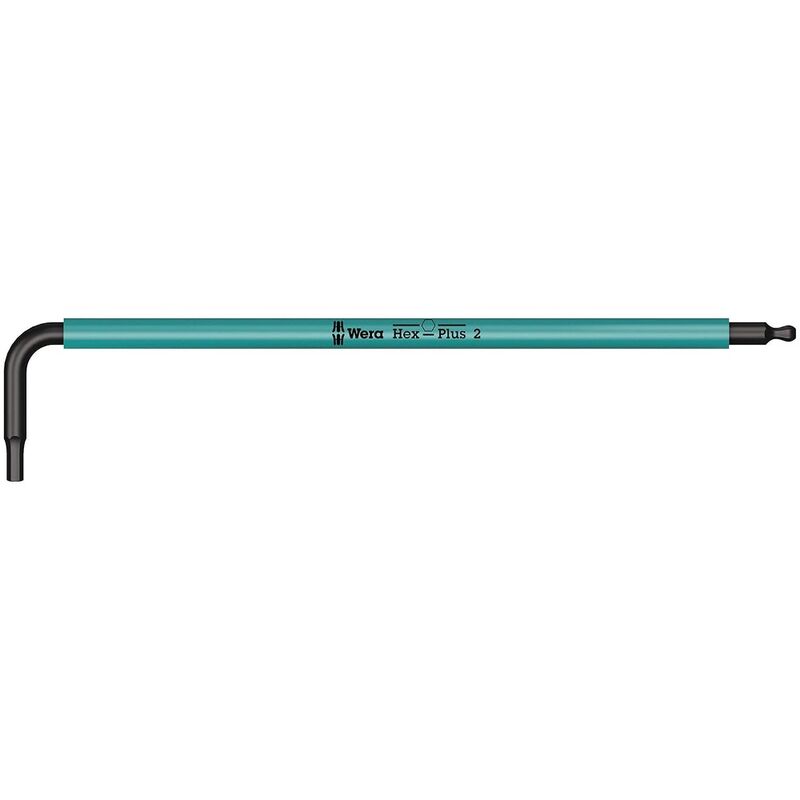 Wera Hex L-Key 9 Piece Set Metric Black Laser Steel 950/9