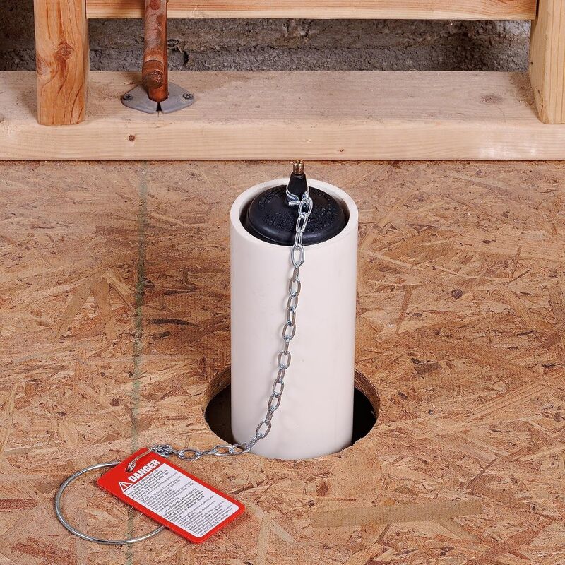 Cherne Inflatable Plug Pipe Blocking Test Ball 70mm to 85mm 270032