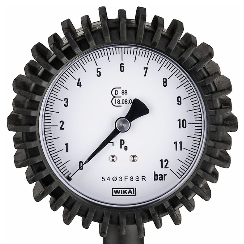 Hazet Tyre Inflator 12bar 1m Hose Calibrated 9041G-1