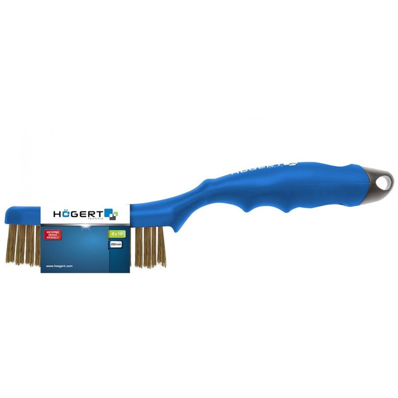 Hogert Technik Wire Brush Brass 250mm