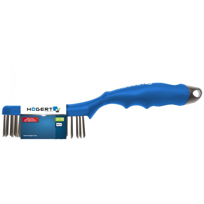Hogert Technik Wire Brush Stainless Steel 250mm