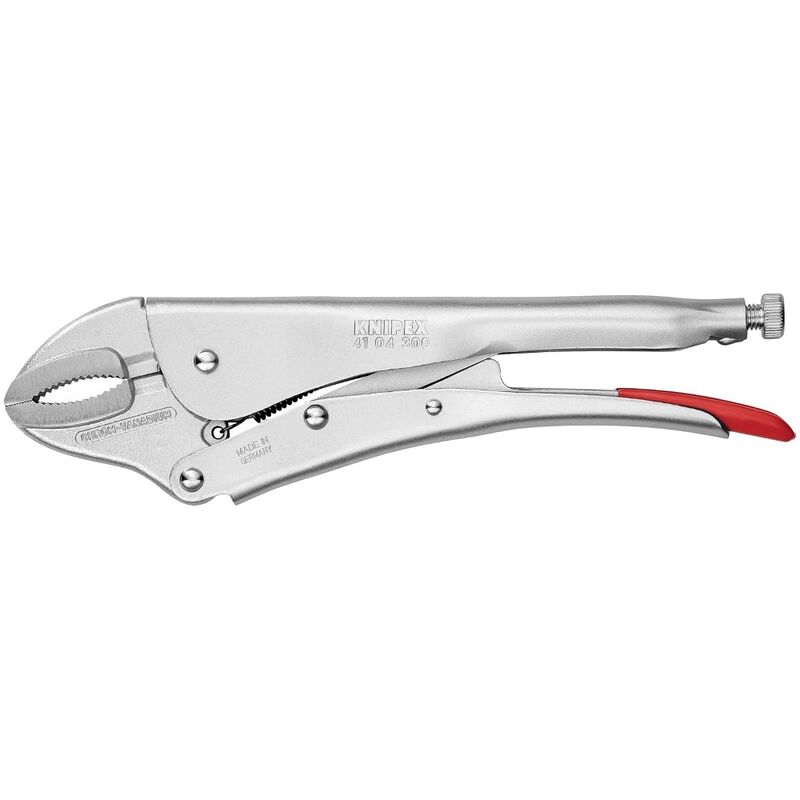 Knipex 4104300 Locking Pliers with Curved Jaws 300mm