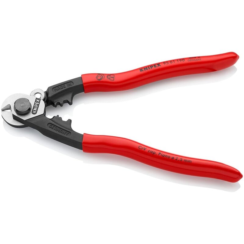 Knipex 9561190 Wire Rope Cutters 190mm