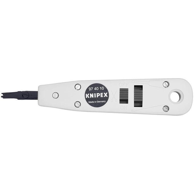 Knipex 974010 Punch Down Insertion Tool With Pulling Hook and Release Blade