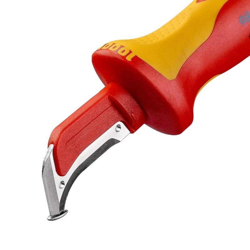 Knipex 9855 Cable Stripping Knife Insulated 1000V