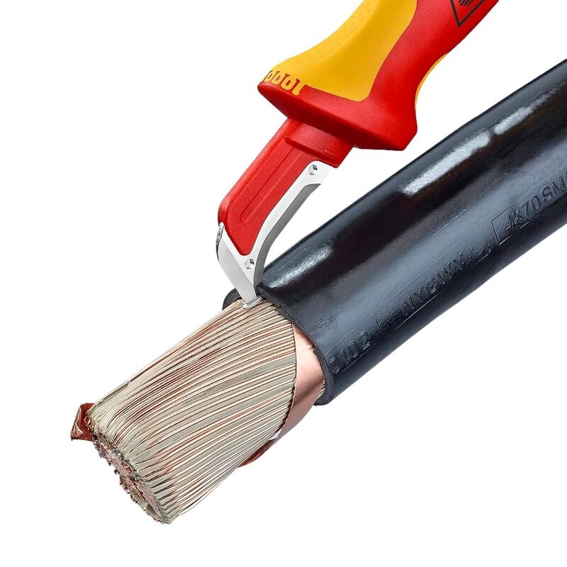 Knipex 9855 Cable Stripping Knife Insulated 1000V