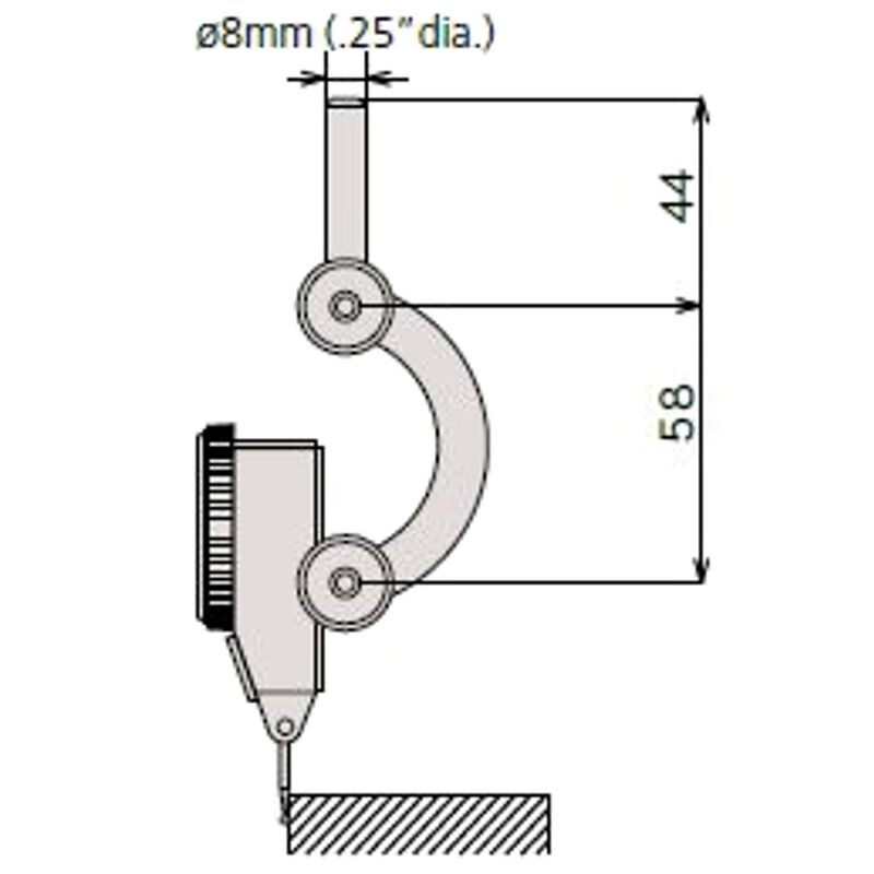 Mitutoyo Dial Test Indicator Centering Holder 8mm Stem 901959