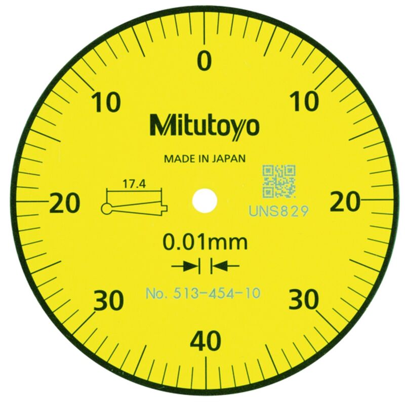 Mitutoyo Dial Test Indicator Metric 08mm Vertical Type 51345410E