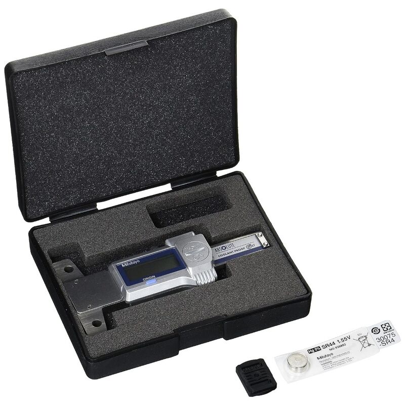 Mitutoyo Digital Depth Gauge Waterproof IP67 25mm 60mm Base 57110020
