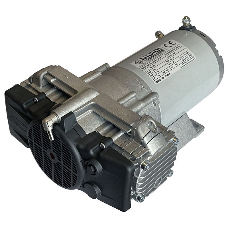 Nardi Oilless Compressor Esprit 24 Volt 225lpm IP44 Bare Compressor Unit