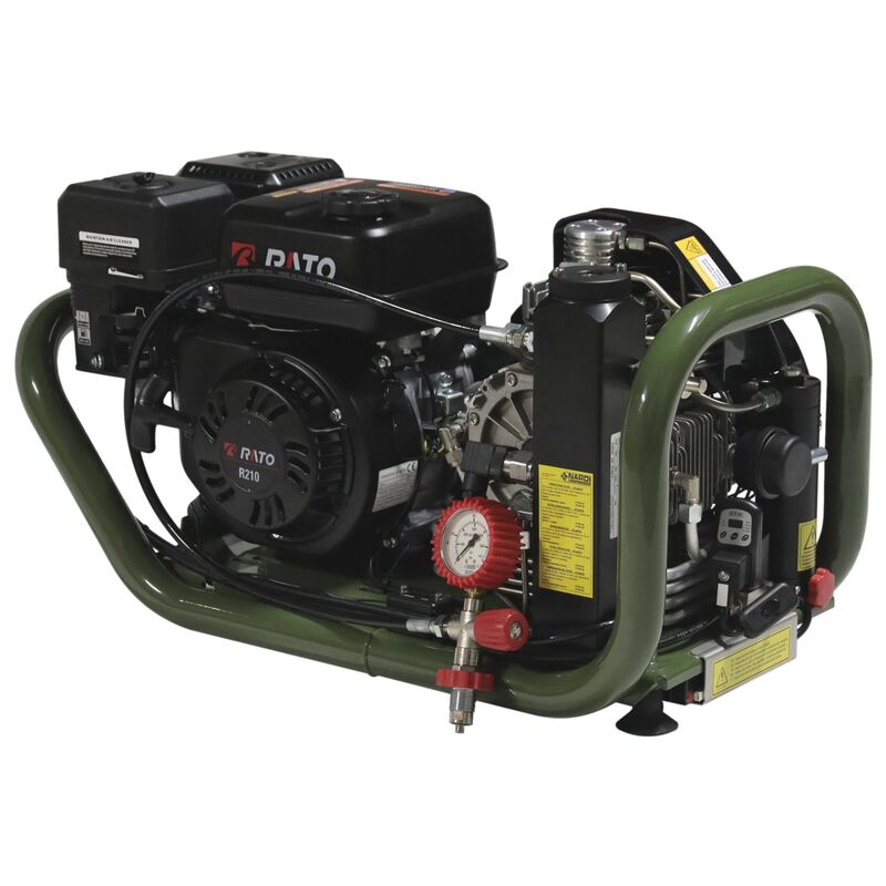 Nardi Paintball Shooting Compressor Atlantic G100 Petrol 100 lpm 330 bar