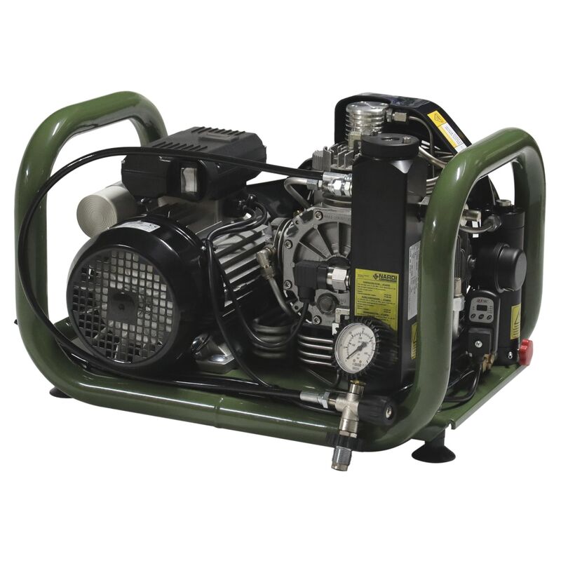 Nardi Paintball Shooting Compressor Atlantic P100 Electric 240v 100 lpm 225 bar