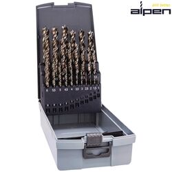 Alpen Maykestag Drill Bit Set 1mm to13mm 25 Pieces