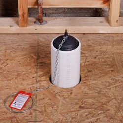 Cherne Inflatable Plug Pipe Blocking Test Ball 84mm to 110mm 270040