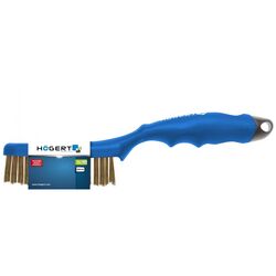 Hogert Technik Wire Brush Brass 250mm