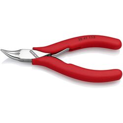 Knipex 3541115 Precision Electronics Pliers Angled Snipe Nose 115mm