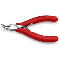 Knipex 3541115 Precision Electronics Pliers Angled Snipe Nose 115mm