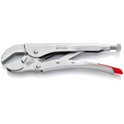 Knipex 4014250 Locking Pliers with Flat Jaws 250mm Pivoting Jaw