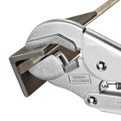 Knipex 4014250 Locking Pliers with Flat Jaws 250mm Pivoting Jaw