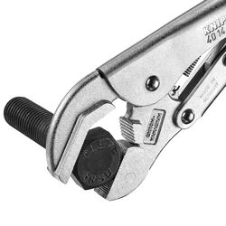 Knipex 4014250 Locking Pliers with Flat Jaws 250mm Pivoting Jaw