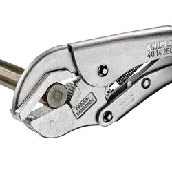 Knipex 4014250 Locking Pliers with Flat Jaws 250mm Pivoting Jaw