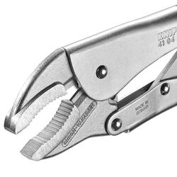 Knipex 4104300 Locking Pliers with Curved Jaws 300mm