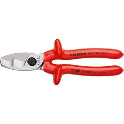 Knipex 95 17 200
Cable Shears
200mm (Insulated 1000V)