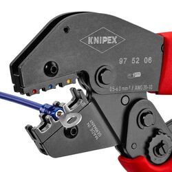 Knipex 975206 Crimping Pliers 250mm For Insulated Terminals