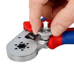 Knipex 975514 Crimping Pliers 180mm For End Sleeves and Ferrules