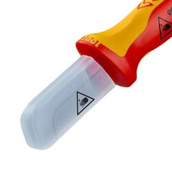 Knipex 9852 Cable Knife Insulated 1000V