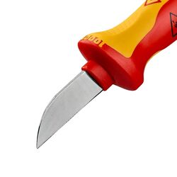 Knipex 9852 Cable Knife Insulated 1000V
