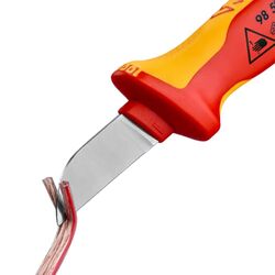 Knipex 9852 Cable Knife Insulated 1000V