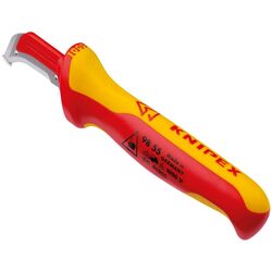 Knipex 9855 Cable Stripping Knife Insulated 1000V