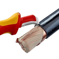 Knipex 9855 Cable Stripping Knife Insulated 1000V