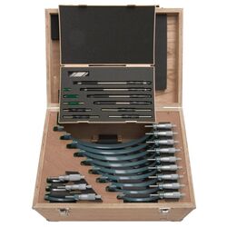 Mitutoyo Outside Micrometers Metric 0mm 300mm 10391450 12 Piece Set