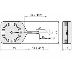 Mitutoyo Tension GaugePeak Hold 01N  1N546136